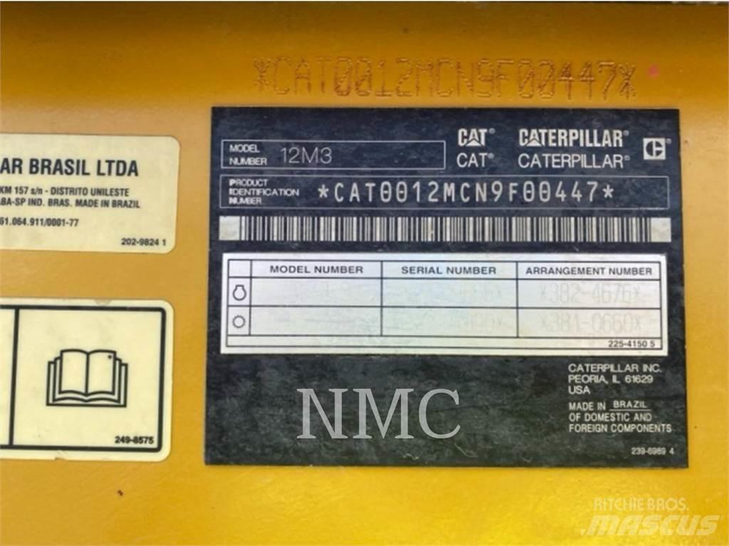 CAT 12M3 Motoniveladoras