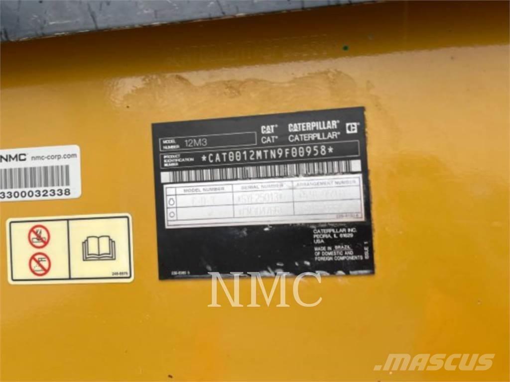 CAT 12M3 Motoniveladoras