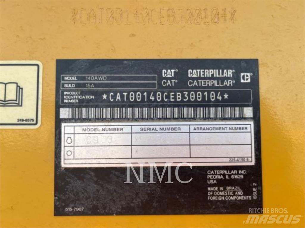 CAT 140-15AWD Motoniveladoras