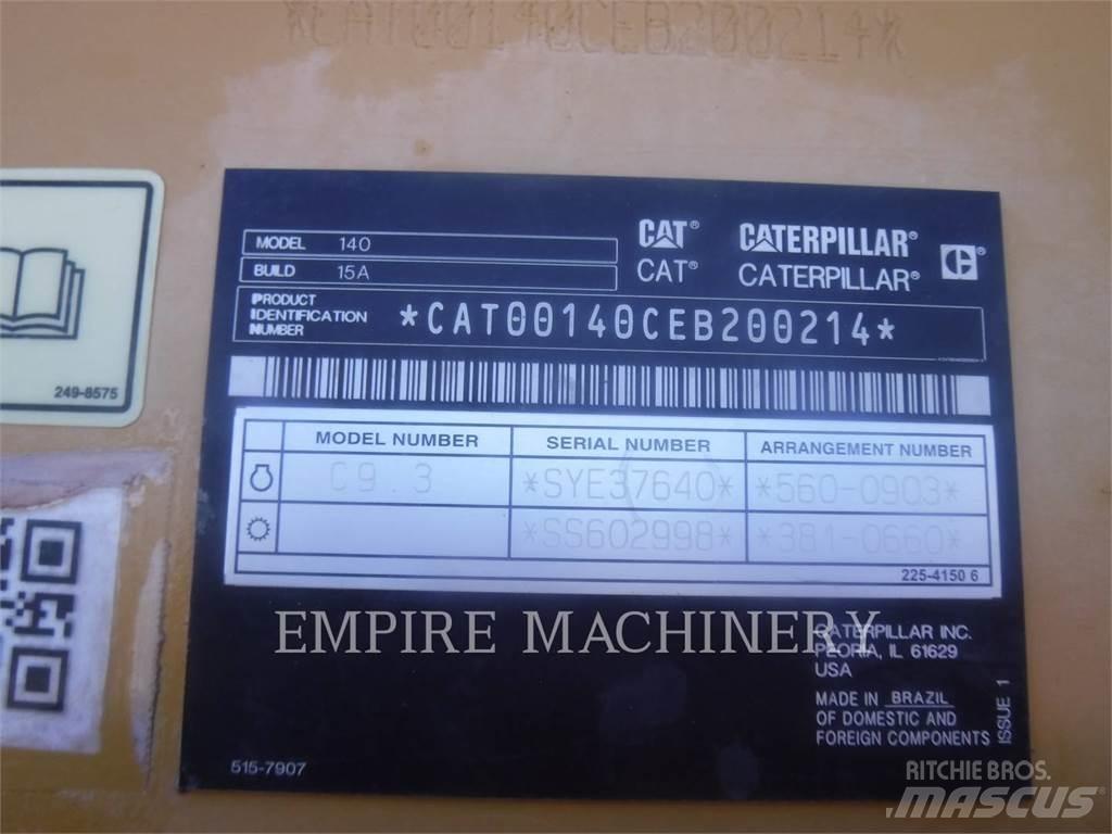CAT 14015 Motoniveladoras
