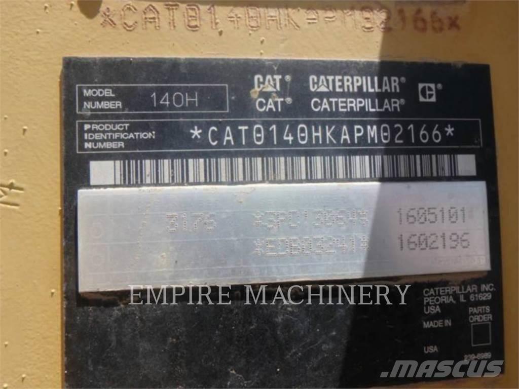 CAT 140H Motoniveladoras