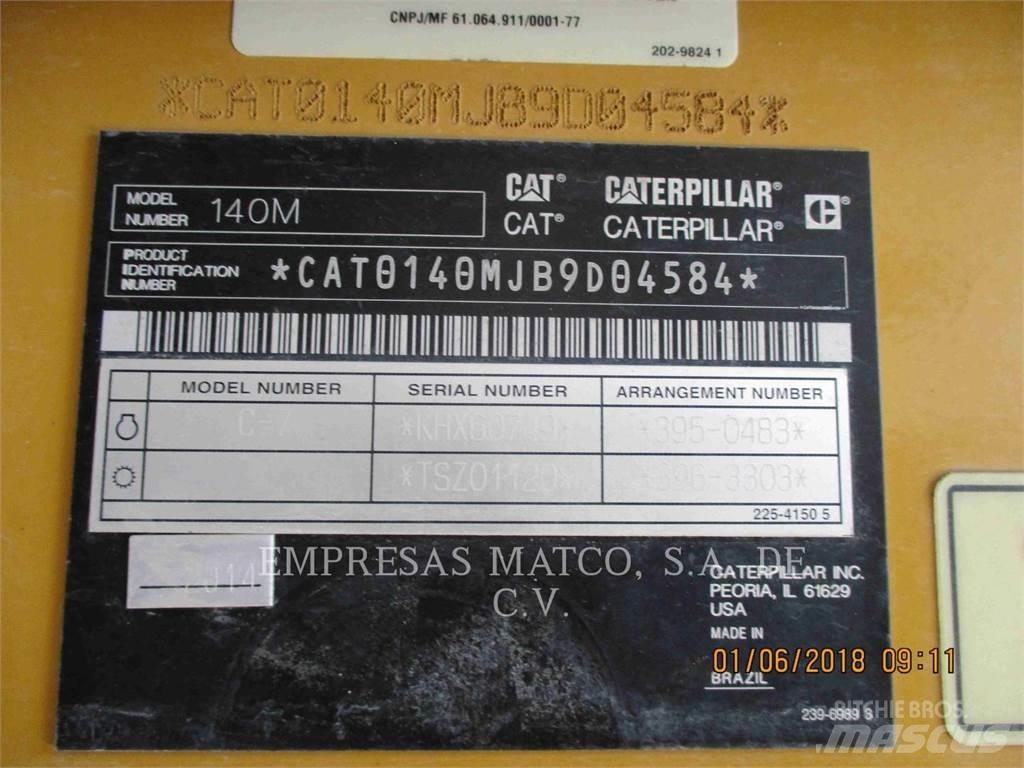 CAT 140M Motoniveladoras
