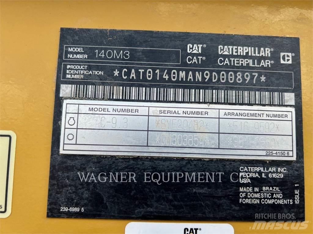 CAT 140M3 Motoniveladoras