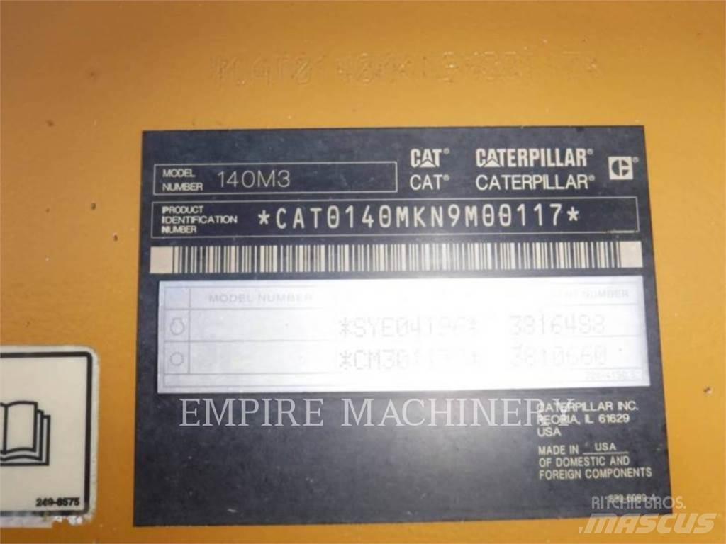 CAT 140M3 Motoniveladoras