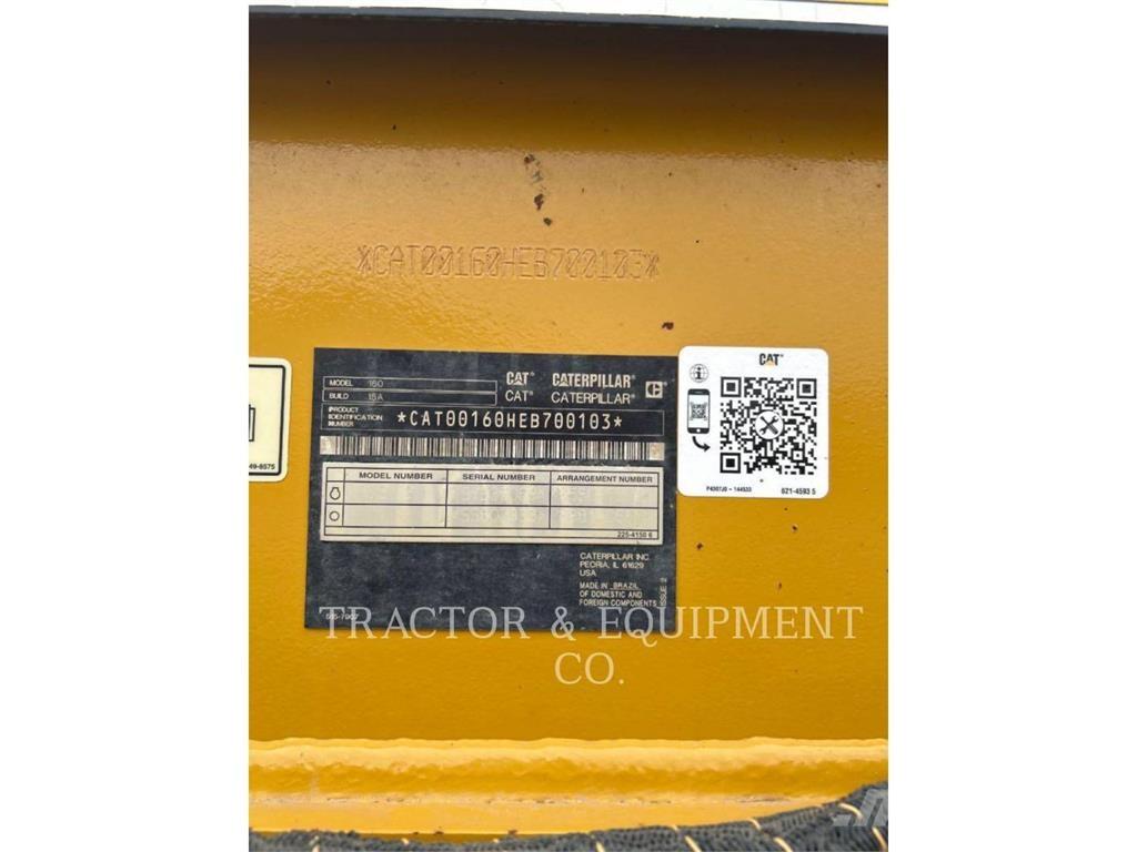 CAT 160 Motoniveladoras