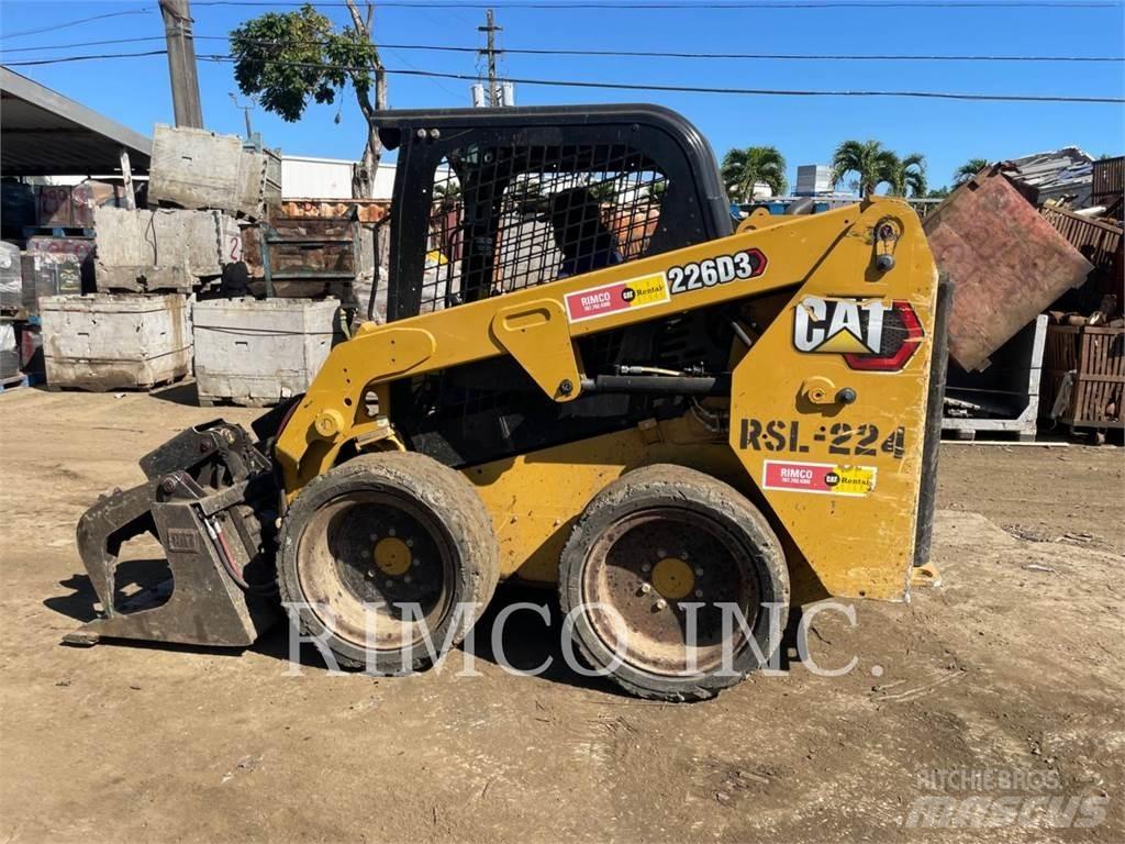 CAT 226D3 Carregadoras de direcção deslizante