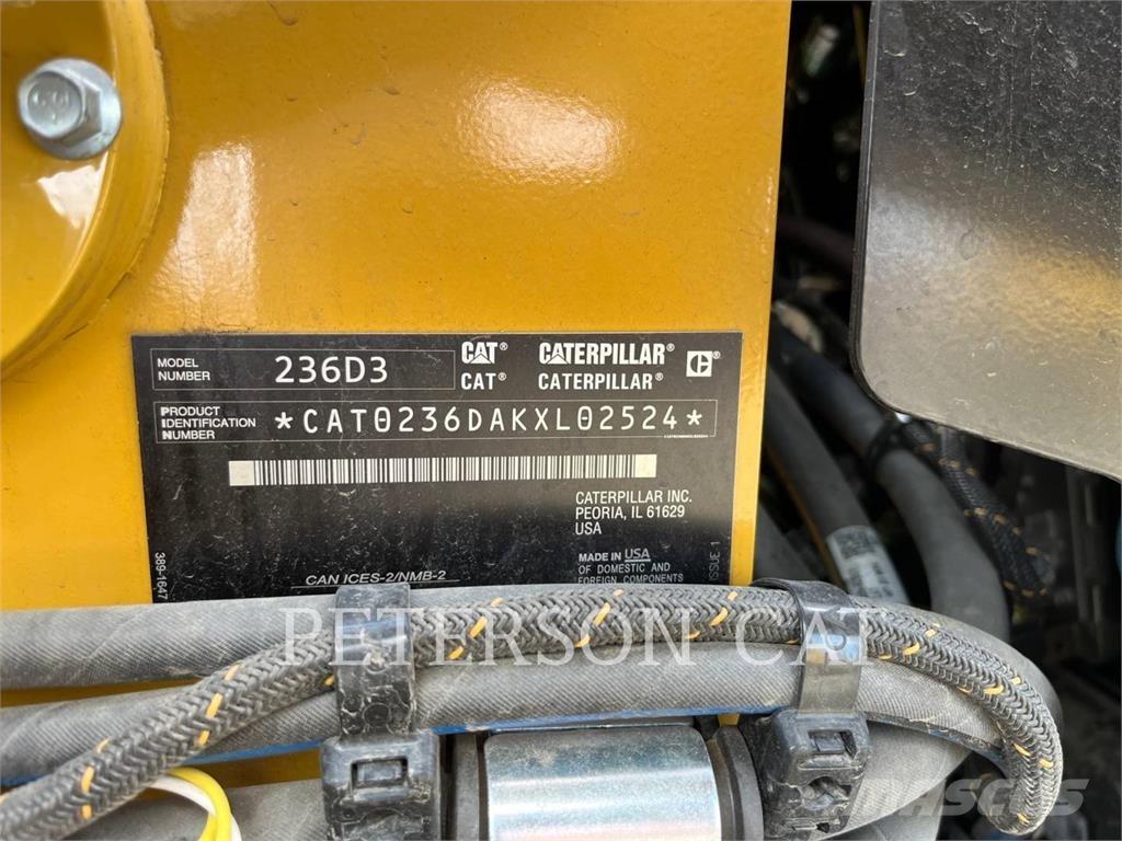 CAT 236D3 Carregadoras de direcção deslizante