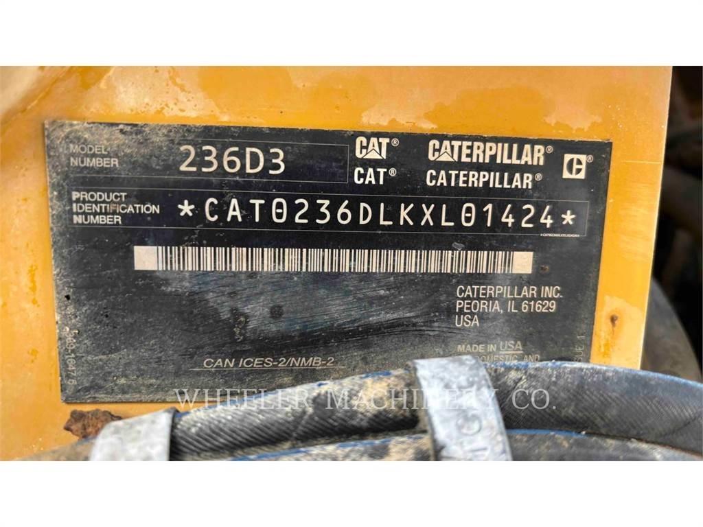 CAT 236D3 C3H2 Carregadoras de direcção deslizante