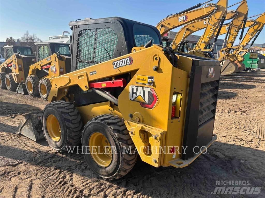 CAT 236D3 C3H2 Carregadoras de direcção deslizante