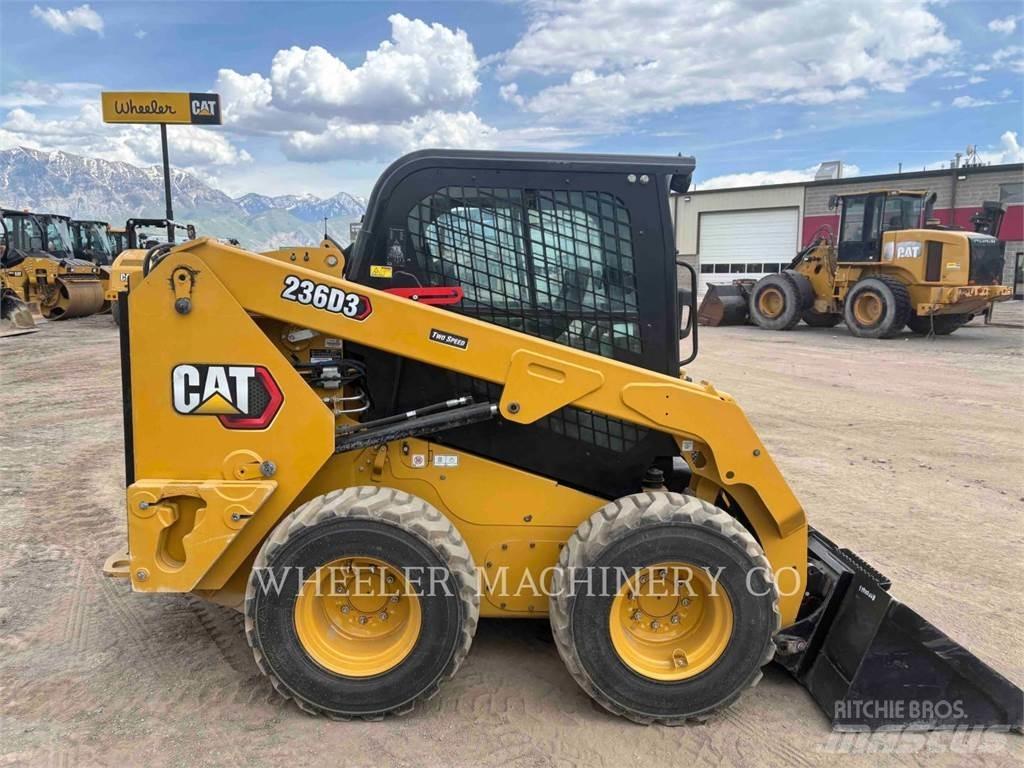 CAT 236D3 C3H2 Carregadoras de direcção deslizante