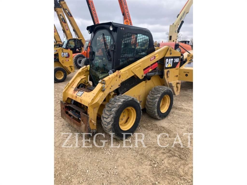 CAT 246D Carregadoras de direcção deslizante