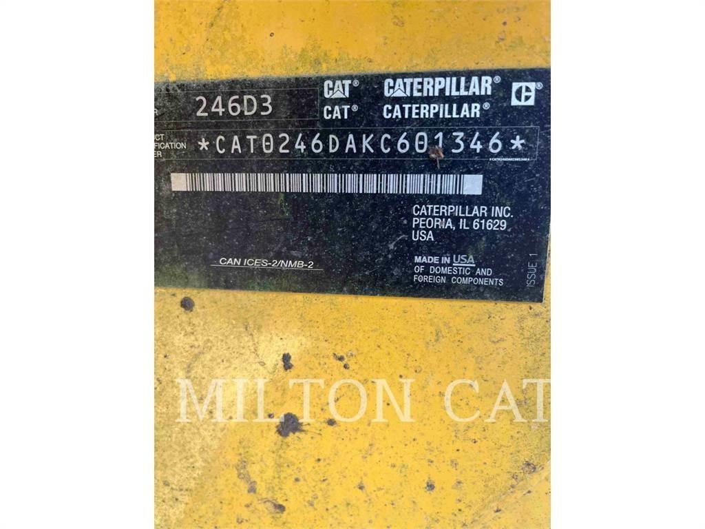 CAT 246D3 Carregadoras de direcção deslizante