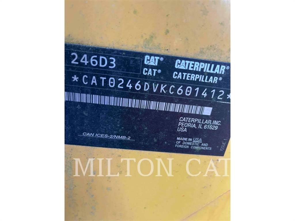 CAT 246D3 Carregadoras de direcção deslizante