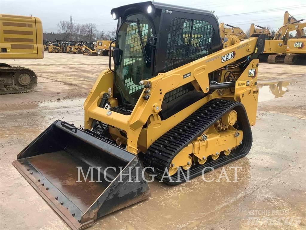 CAT 249D3 AQB Carregadoras de direcção deslizante