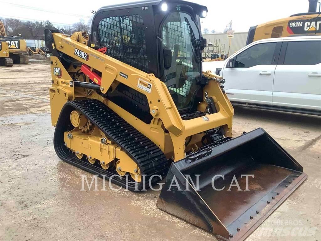CAT 249D3 AQB Carregadoras de direcção deslizante