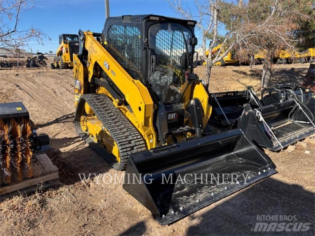 CAT 255 Carregadoras de direcção deslizante