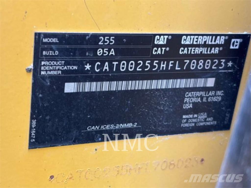 CAT 255-05 Pás Carregadoras de rastos