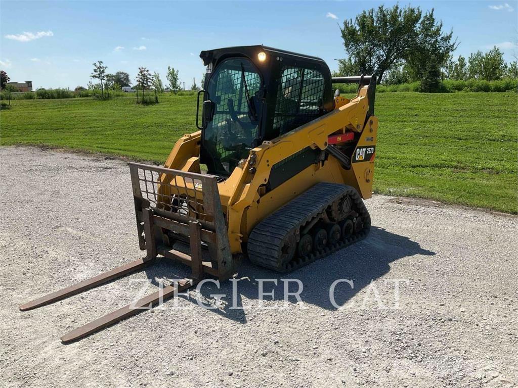 CAT 257D Pás Carregadoras de rastos