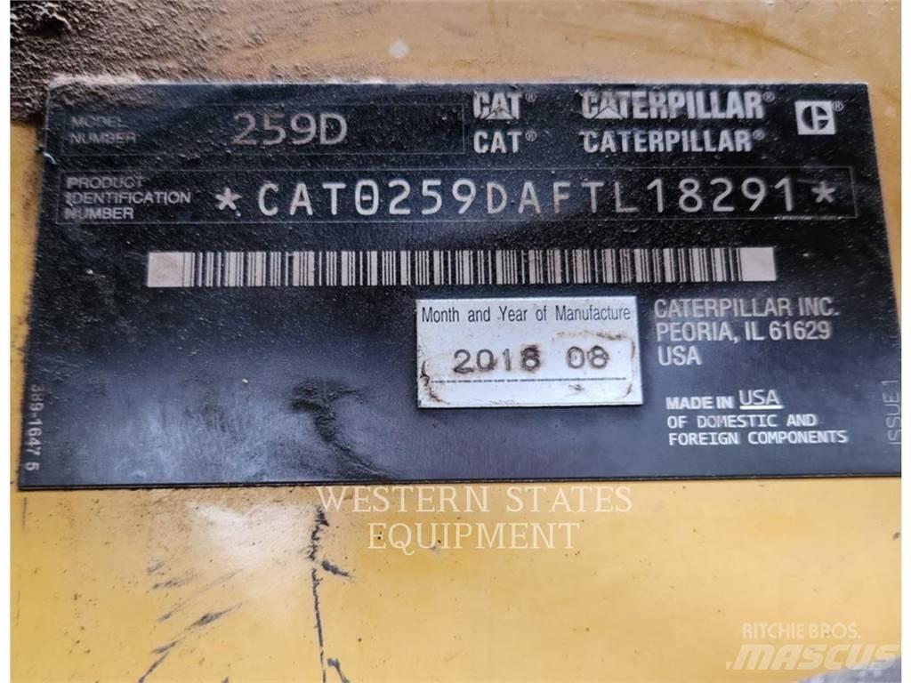 CAT 259D Carregadoras de direcção deslizante