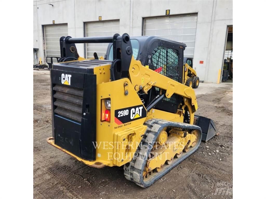 CAT 259D Carregadoras de direcção deslizante