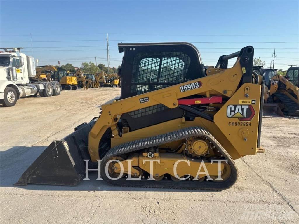 CAT 259D Pás Carregadoras de rastos