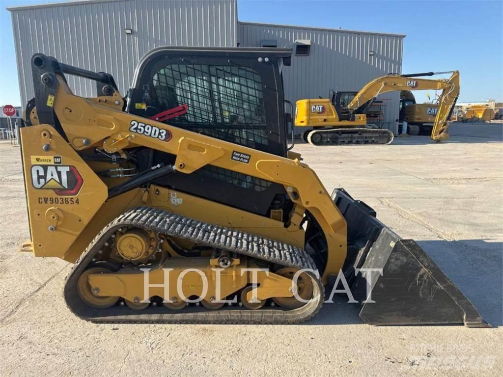 CAT 259D Pás Carregadoras de rastos