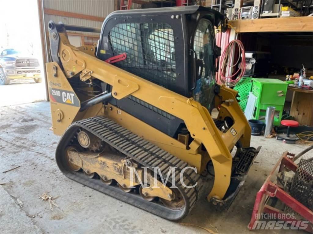 CAT 259D Carregadoras de direcção deslizante
