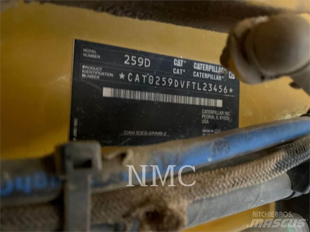 CAT 259D Carregadoras de direcção deslizante