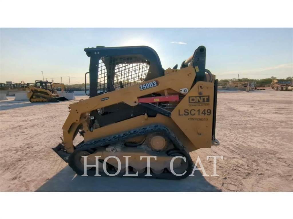 CAT 259D Carregadoras de direcção deslizante