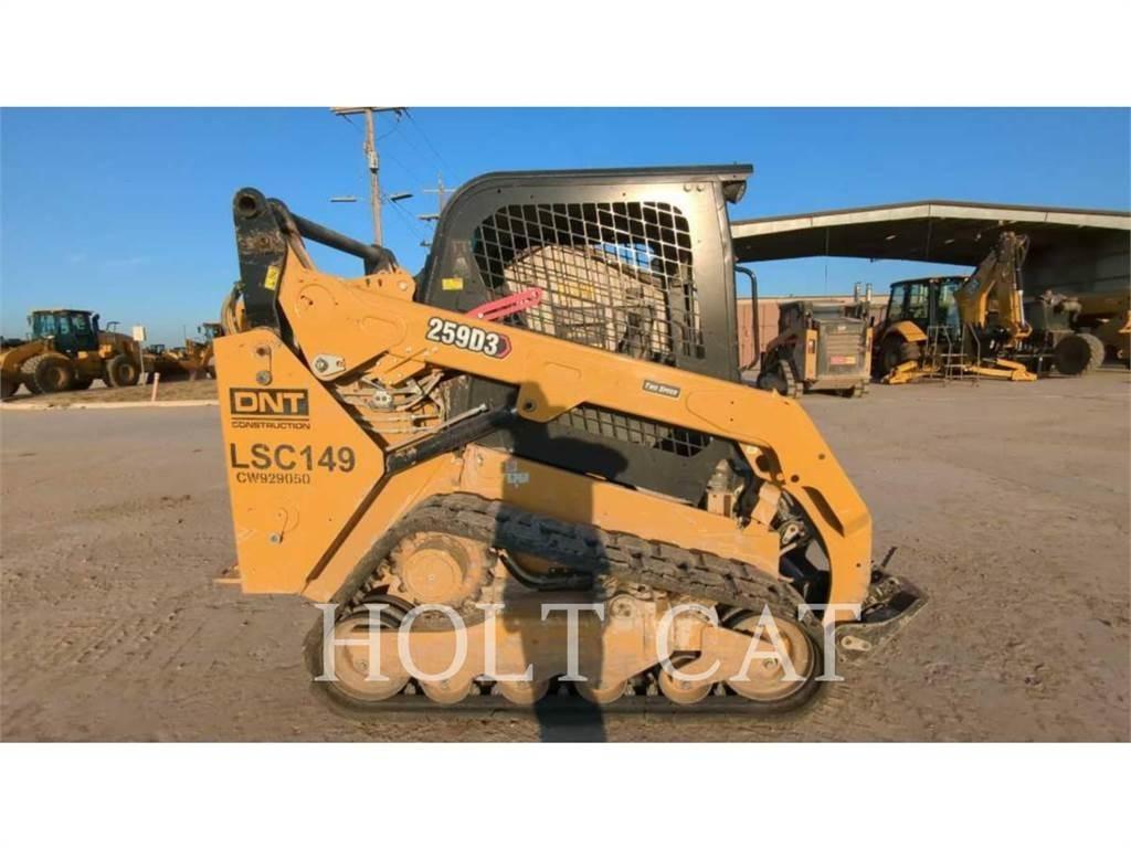 CAT 259D Carregadoras de direcção deslizante