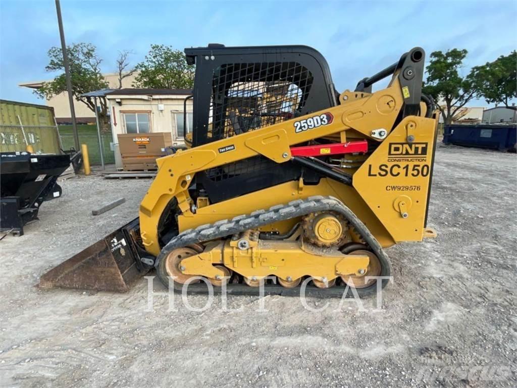 CAT 259D Carregadoras de direcção deslizante