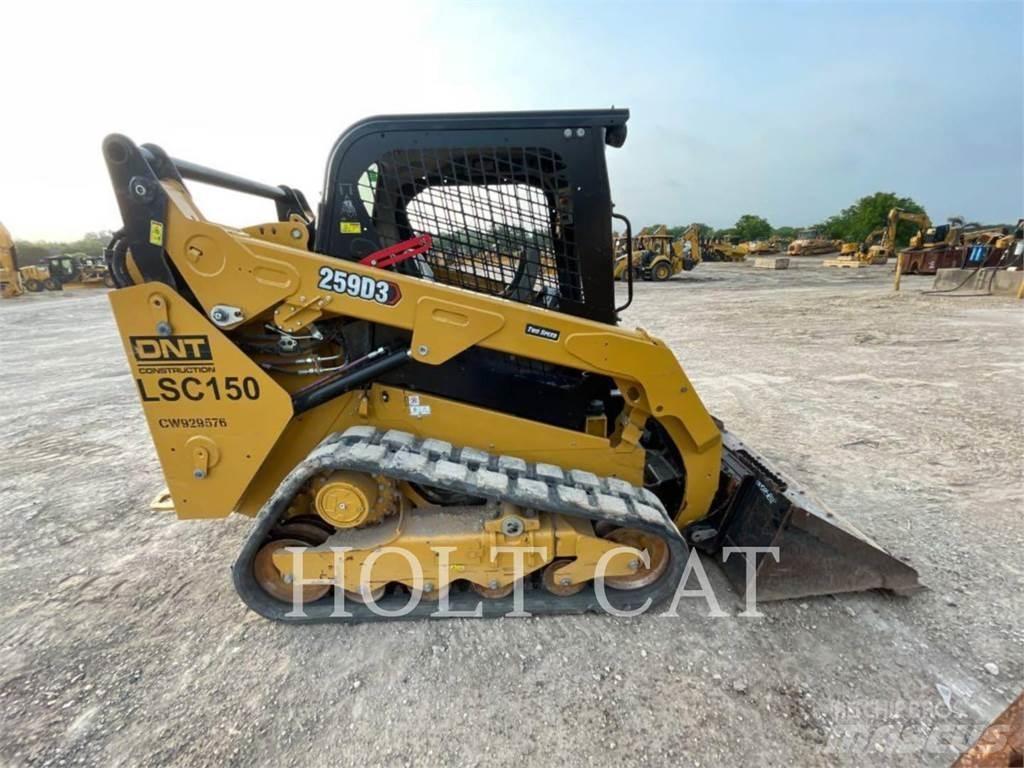 CAT 259D Carregadoras de direcção deslizante