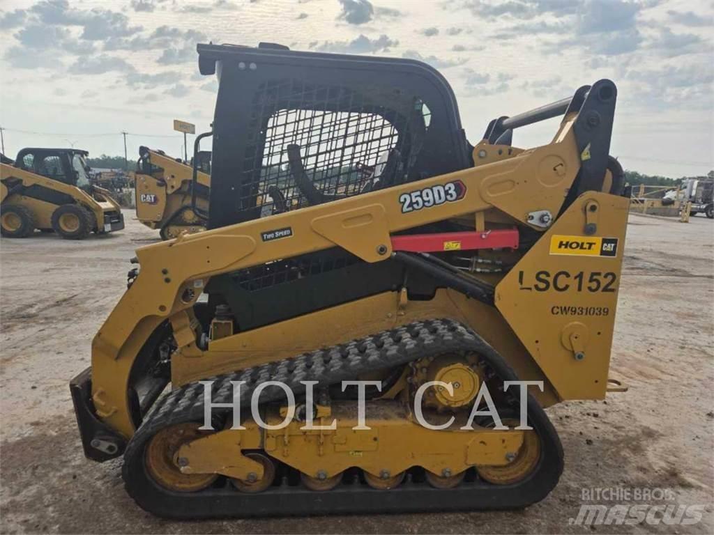 CAT 259D Carregadoras de direcção deslizante