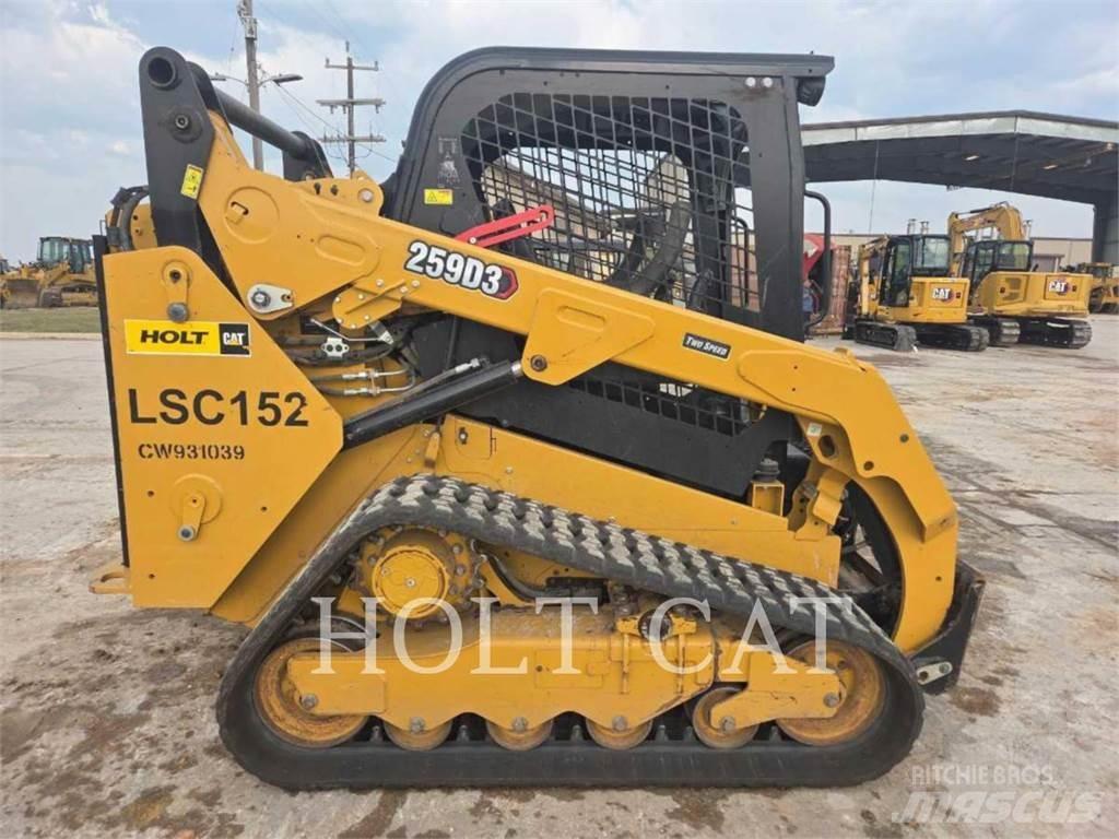 CAT 259D Carregadoras de direcção deslizante