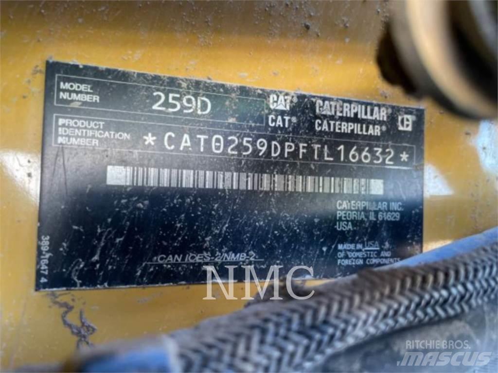 CAT 259D Pás Carregadoras de rastos