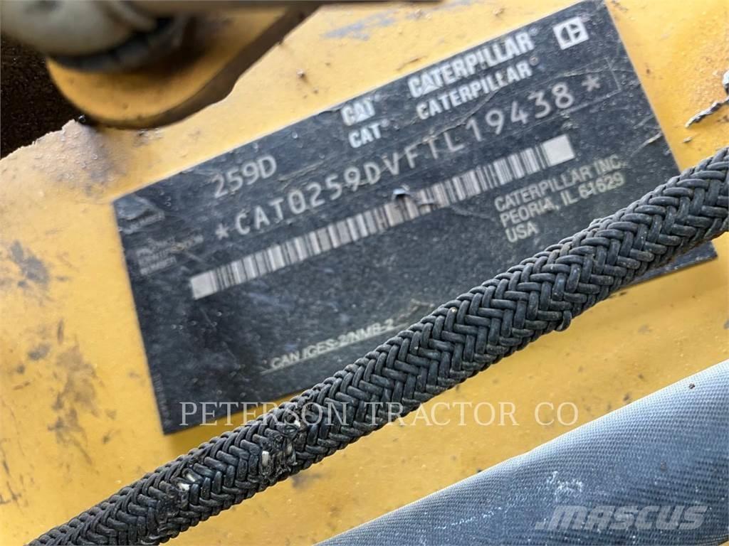 CAT 259D Pás Carregadoras de rastos