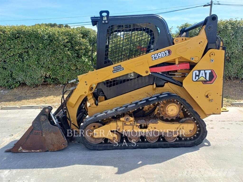 CAT 259D Pás Carregadoras de rastos