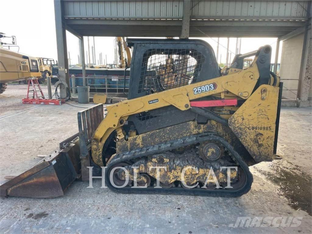 CAT 259D Carregadoras de direcção deslizante