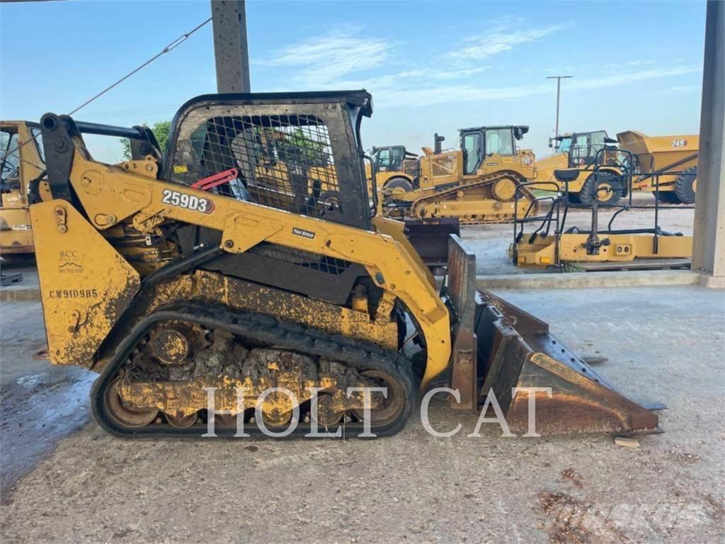 CAT 259D Carregadoras de direcção deslizante