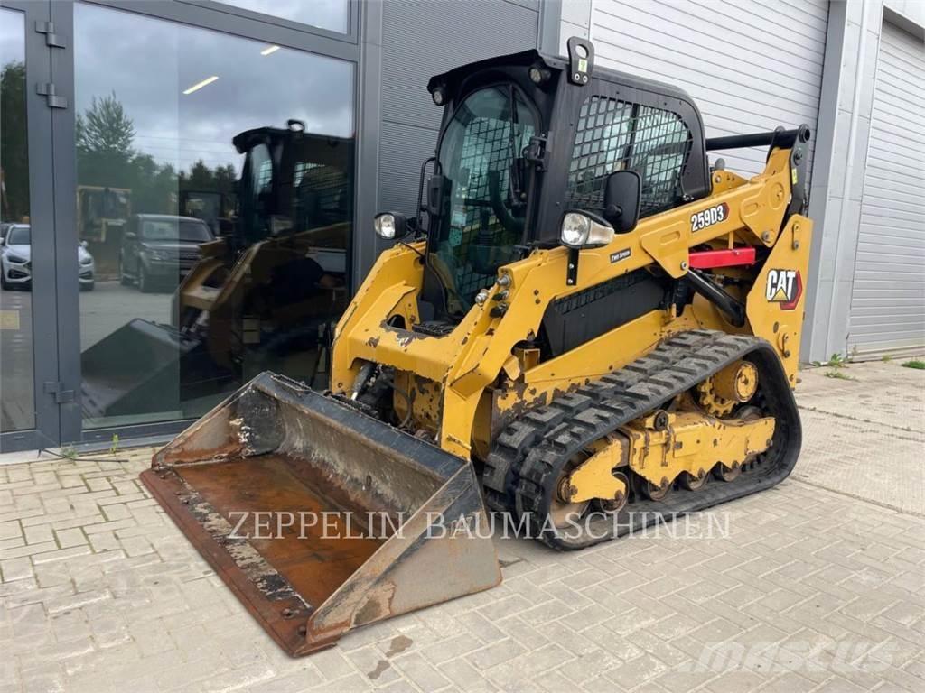 CAT 259D Carregadoras de direcção deslizante
