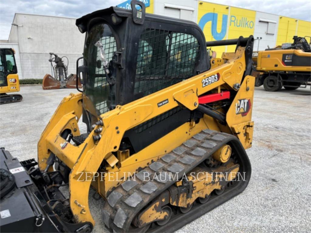 CAT 259D Carregadoras de direcção deslizante