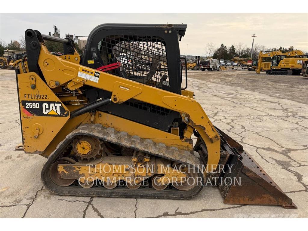 CAT 259D Pás Carregadoras de rastos