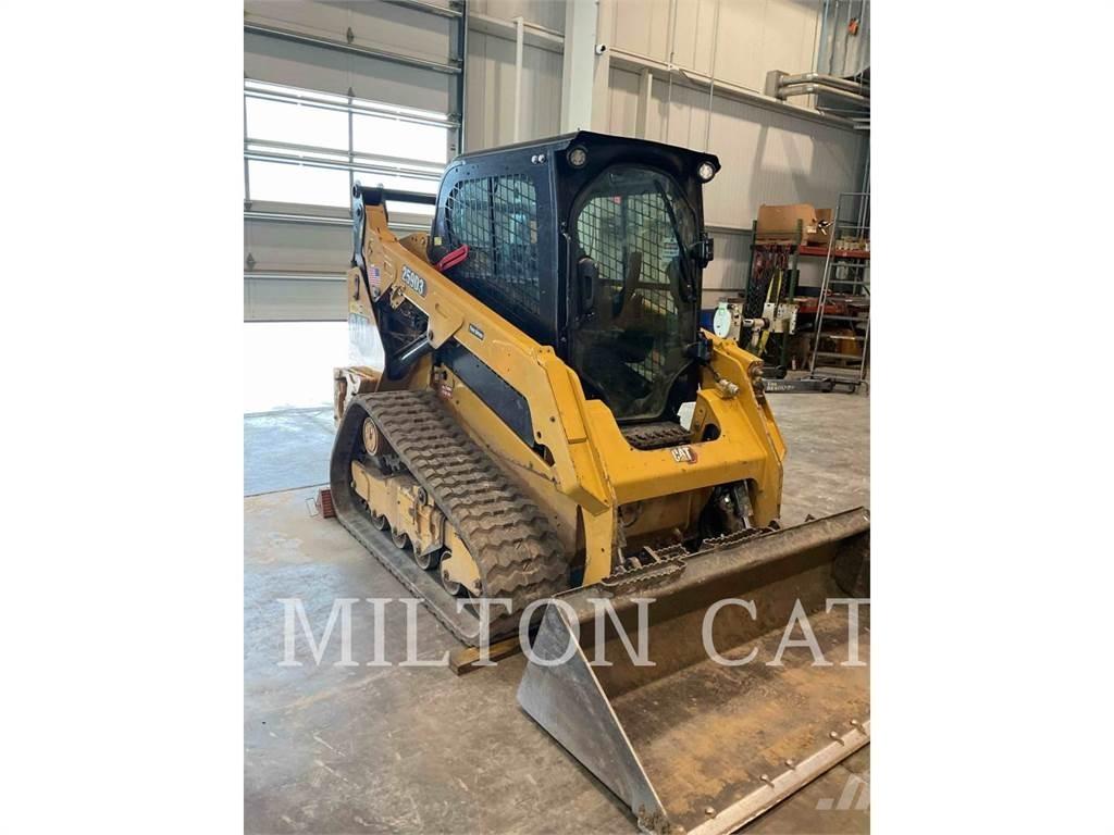 CAT 259D 3 Carregadoras de direcção deslizante