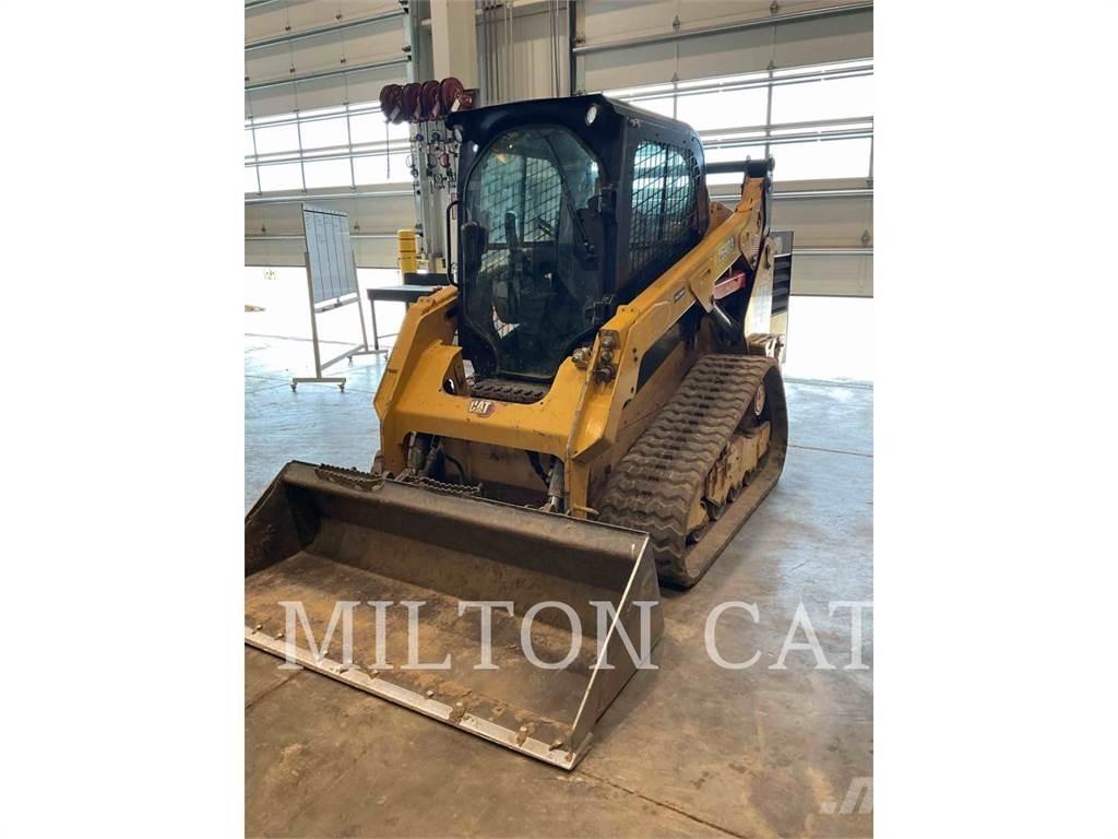 CAT 259D 3 Carregadoras de direcção deslizante