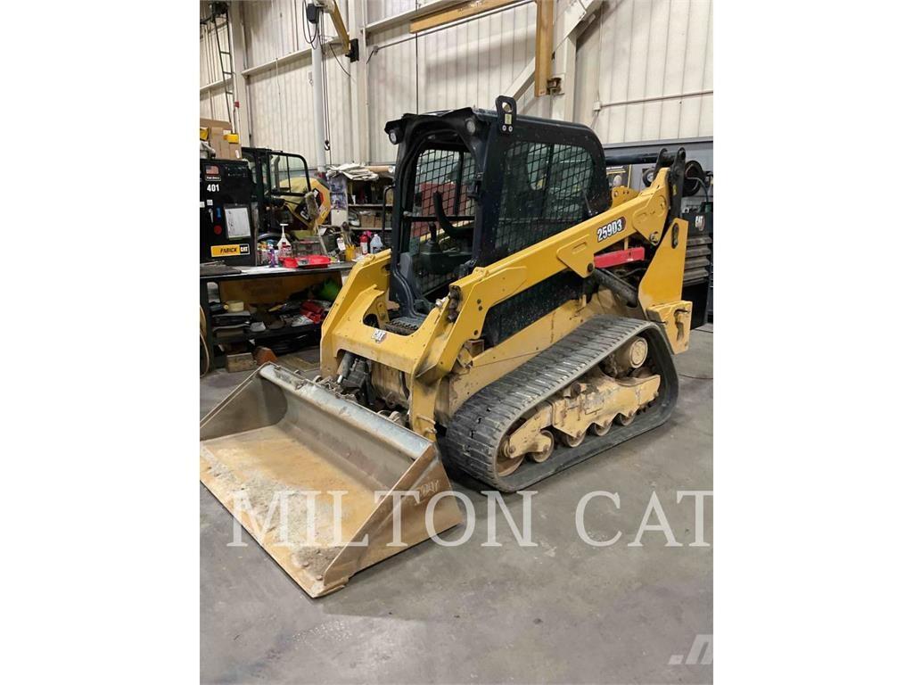 CAT 259D 3 Carregadoras de direcção deslizante