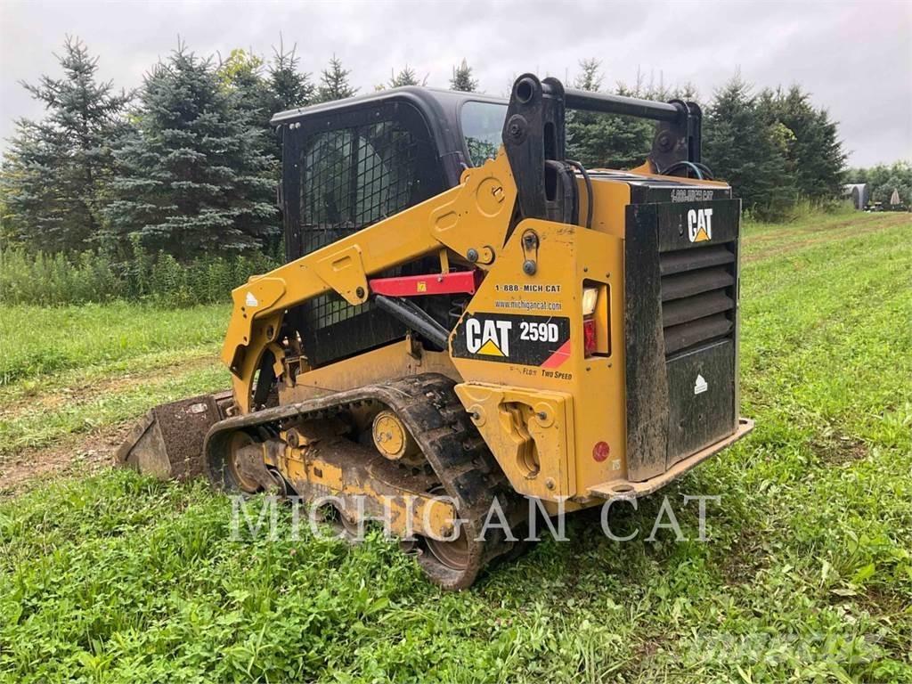 CAT 259D AHQ Carregadoras de direcção deslizante
