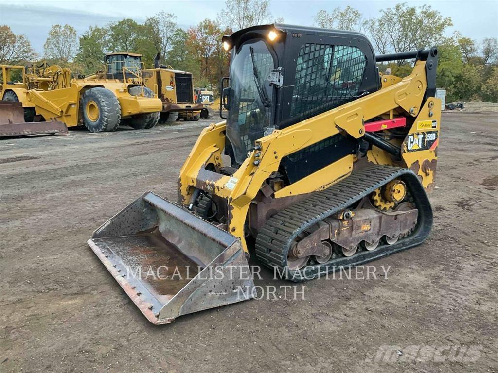 CAT 259D AQB+ Carregadoras de direcção deslizante