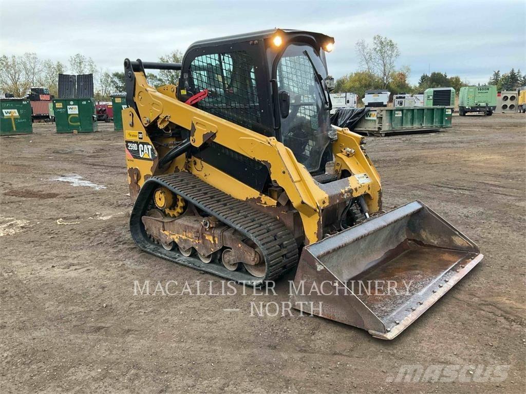 CAT 259D AQB+ Carregadoras de direcção deslizante