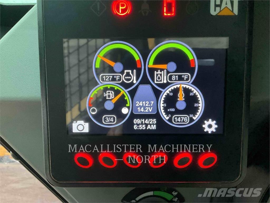 CAT 259D AQB+ Carregadoras de direcção deslizante