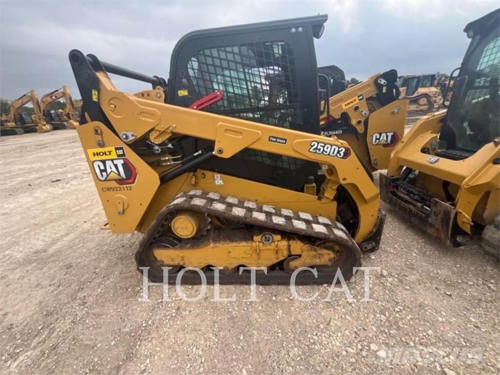 CAT 259D CAB Carregadoras de direcção deslizante